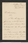 Nachlass Franz Steindachner, Brief von Edward Gerrard (junior) an Franz Steindachner (20.03.1882), Inv.Nr. 156.12, Seite 1